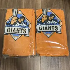 GIANTS タオル オレンジ　２枚