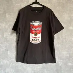 UNIQLO キャンベルスープ Tシャツ L グレー