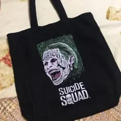 スーサイドスクワッド　ジョーカー　トートバッグ　ブラック　希少品　アメコミ　DC