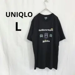 【ユニクロ】 コラボTシャツ L 黒 ビートル 綿100%