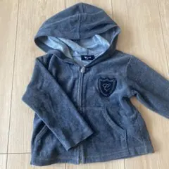 COME CA ISM フード付きトレーナー 80サイズ グレー