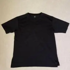 【美品】UNIQLO Theory 黒 VネックTシャツ　L