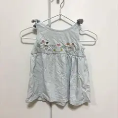 H&M 刺繍入りタンクトップ 68サイズ