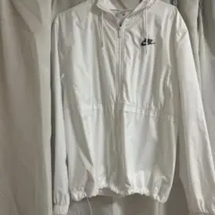 Nike ホワイト フルジップ ナイロンジャケット XL