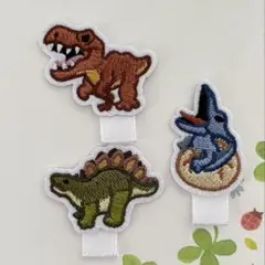 名札付けワッペン 恐竜⑥