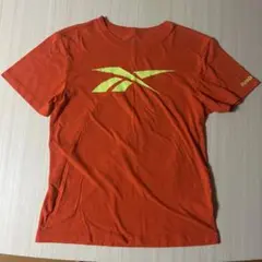Reebok オレンジ Tシャツ 半袖