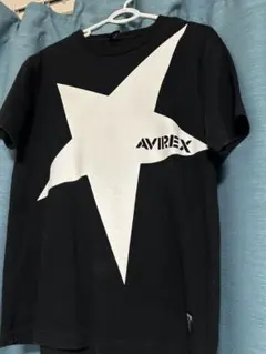 AVIREX ブラック Tシャツ Lサイズ
