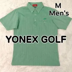 YONEX ヨネックス ゴルフ ポロシャツ 半袖 エメラルドグリーン メンズ M