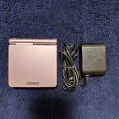 【動作確認済み】ゲームボーイアドバンスSP パールピンク 動作品 純正充電器付