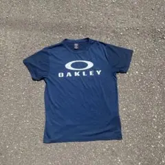archive 00s OAKLEY オークリー Tシャツ テック ネイビー