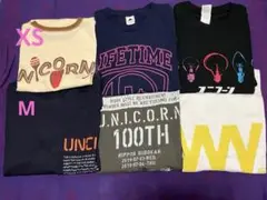 【UNICORN】Tシャツ6枚セット