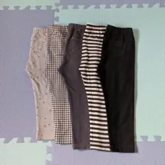 【お得品】UNIQLO ユニクロ 10分丈 レギンス パンツ ５枚
