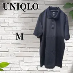 UNIQLO トップス ポロシャツ ネイビー 春夏 Mサイズ メンズ