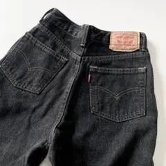 希少 リーバイス W626-5356 89年製 日本製 ブラックデニム 80's