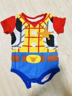 トイストーリー　ウッディ　ロンパース　70サイズ