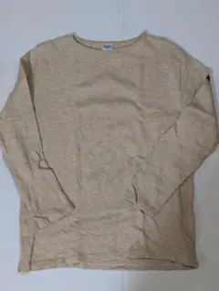 Tieasy 100%コットン ベージュTシャツ