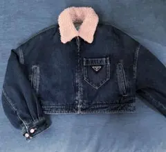 PRADA オーガニックデニム ショートジャケット 16917402_33819096_600.jpg