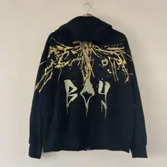 ゴールドグラフィック ブラックパーカー
