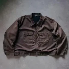 USA製 60s 70s レッドキャップ XXL ワークジャケット TALON