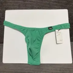 TMコレクション Tバック 緑 Mサイズ