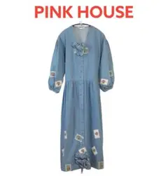 PINK HOUSE ロングワンピース