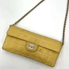 美品 CHANEL ニュートラベルライン ココマーク チェーンショルダーバッグ