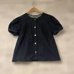 ZARA デニムブラウス