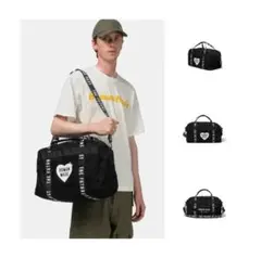HUMAN MADEブラックヒューマンメイSKATE DUFFLE BAG