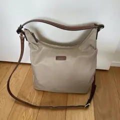 マッキントッシュフィロソフィー　ベージュ ショルダーバッグ