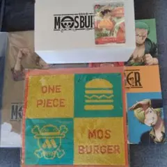【新品・未使用】おまけ付き★モスバーガー ワンピースコラボセット