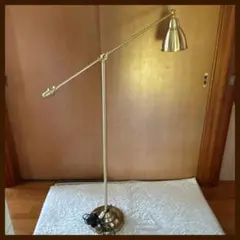 美品】IKEA イケア BAROMETER 間接照明　ゴールド フロア ライト