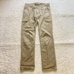 シュカ　グローバルワーク　カーゴパンツ　ワークパンツ　通年　ベージュ　L