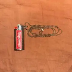 Supreme ネックレス型ライター レッド
