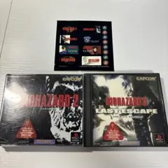 バイオハザード2 3エスケープセット　PS1ソフト　盤面ほぼ傷なし美品