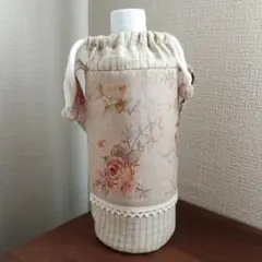 ❤花柄布製ペットボトルカバー〈既製品〉❤