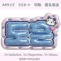 ドフン　ぷっくりネームボード　tws