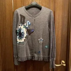 最終価格‼️未使用❣️タグ付き‼️トクコ・プルミエヴォル ビーズ刺繍 カーディガン