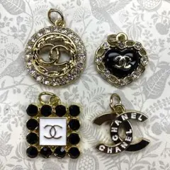 ❤︎セール❤︎ 40. CHANEL シャネル　ヴィンテージチャーム　4個セット