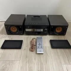 【AJ】JVCケンウッド ビクター EX-S1-B コンポ ブラック iPod/iPhone対応コンパクトコンポーネントシステム「EX‐S1」を