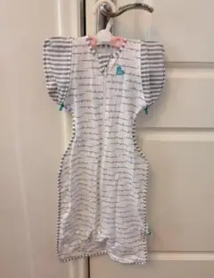 ストライプ柄ロンパース 95cm未満