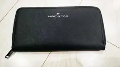 HAMILTON ブラック 長財布 男女兼用