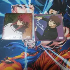 幽遊白書　webくじ　第13弾～TWO SHOTS～コースター　蔵馬、南野秀一②