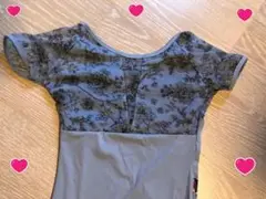新品！フローラル　レオタード