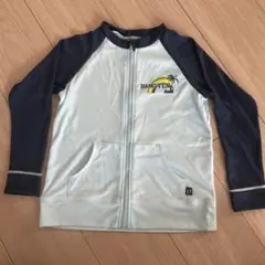 水色 ネイビー ラッシュガード 120サイズ