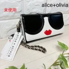 【数回使用】画像が全て アリスアンドオリビア 長財布　alice+olivia 数回使用】画像が全て アリスアンドオリビア 長財布 alice+olivia