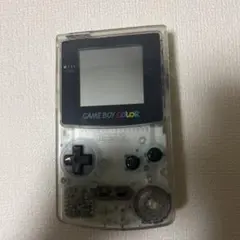 ゲームボーイカラー 本体 クリア×ホワイト スケルトン 動作品