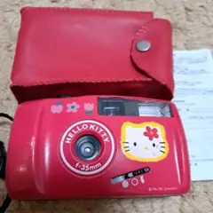 【ジャンク品】平成レトロ♡カオハナキティ♡フイルムカメラ 1995年