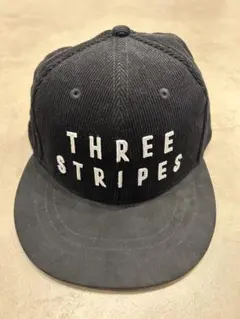 adidas THREE STRIPES キャップ 黒