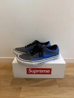 Supreme x Vans Old Skool Blue 27.5