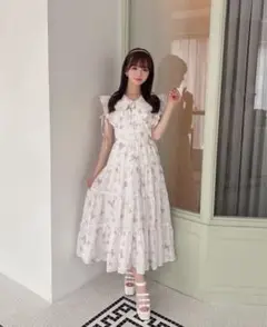evelyn エブリン オリジナルリボン柄op